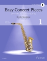 Easy Concert Pieces Band 1 (+Online Audio) fr Altsaxophon und Klavier