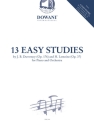 13 Easy Studies for Piano and Orchestra 2 Pianos Book & Part & A-Online