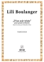 D'un soir triste'   pour grand orchestre Partitur