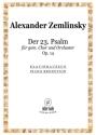 Der 23. Psalm op.14 Chor und Orchester Klavierauszug