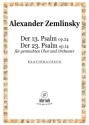 Der 13. Psalm op.24/ Der 23. Psalm op.14 fr gem Chor und Orchester Klavierauszug