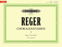 Choralfantasien op.27,30, 40/1&2 Band 1 fr Orgel (Text in dt/en)