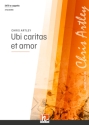 Ubi caritas et amor SATB  Chor|Einzel