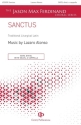 Sanctus SATB divisi Choral Score