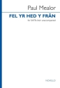 Fel Yr Hed Y Frn SATB Choral Score