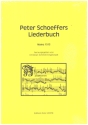 Peter Schoeffers Liederbuch Mainz 1513