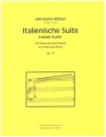 Italienische Suite op.37 fr Bratsche und Klavier