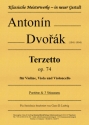 Terzetto op. 74 fr Violine, Viola und Violoncello Partitur und Stimmen