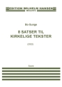 9 Satser Til Kirkelige Tekster SATB Vocal Score