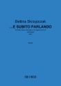 ...E subito parlando Ensemble and Piano Score