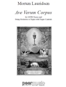 Ave Verum Corpus for mixed chorus and string orchestra or organ with finger cymbals score