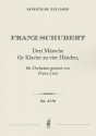 3 Mrsche op. 40, D819/3+5, D886/1 fr Orchester Studienpartitur