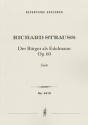 Der Brger als Edelmann op. 60 (Suite) fr Orchester Studienpartitur