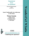 3 Carols for 2 flutes and 2 clarinets score and parts