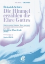 Die Himmel erzhlen die Ehre Gottes fr 6 Stimmen (vokal oder instrumental) Partitur und Stimmen