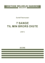 7 Sange Til Min Brors Digte Soprano, Clarinet and Piano Score