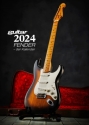 guitar Fender - der Kalender 2024 Monats-Wandkalender 44 x 31 cm