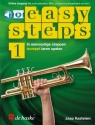 Easy Steps Vol.1 (+Online-Audio) for trumpet Text nl