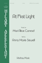 At First Light SATB divisi Chorpartitur