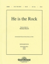 He Is the Rock Chor Stimmensatz