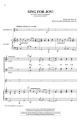 Sing for Joy! SATB Chorpartitur