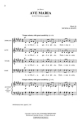 Ave Maria SATB a Cappella Chorpartitur