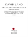 The Little Match Girl Passion for 4 singers score