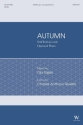 Autumn   for mixed choir and opt. accompaniment choral score