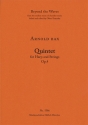 Quintet op.4 for harp and strings harp performance score and 4 string parts