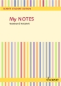 Notizheft My Notes  Din A6 Hochformat mit 8 Systemen