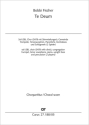 Te Deum Soli SB, Coro SATB (teilw. geteilt/partly divisi), [Gde/congregation], Tr, Tsax, Pfte, Bass, Glsp, V Chorpartitur