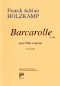 Barcarolle (w 206) pour flute et piano