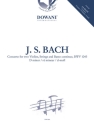 Concerto in D minor BWV 1043 (+Online-Audio) for 2 violins, strings and bass conitnuo piano reduction with violin solo parts