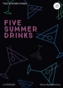 Five Summer Drinks for 2 pianists on one piano score