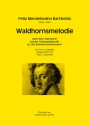 Waldhornsmelodie fr gemischten Chor a cappella (nach dem Notturno aus der Schauspielmusik zu 'Ein S Gemischter Chor Partitur, Chorpartitur