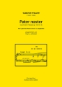 Pater noster fr gemischten Chor a cappella (nach dem Prlude op. 103/9) Gemischter Chor Partitur, Chorpartitur