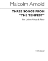 Three Songs From The Tempest Unison Voices and Piano Klavierauszug