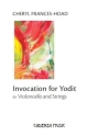 Invocation For Yodit Cello and String Orchestra Partitur + Stimmen