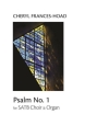 Psalm No 1 SATB Choir and Organ Klavierauszug