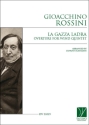 La Gazza Ladra, Overture for wind quintet Blserquintett Partitur + Stimmen