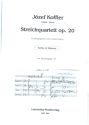 Streichquartett op. 20 fr Streichquartett Partitur und Stimmen