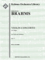 Concerto for Violin D Maj Op 77 (score) Scores