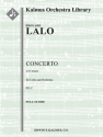 Concerto for Cello in D minor (f/o sc) Scores