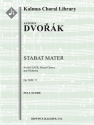 Stabat Mater, Op. 58/B. 71 (f/o score) Scores