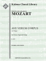 Ave Verum Corpus, K. 618 Full Orchestra