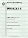 Don Pasquale Act I, Aria (sop f/o sc) Scores