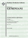 Concerto Grosso in D Op 2 No 4 (score) Scores