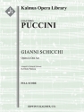 Gianni Schicchi (reduced orch) Score Scores