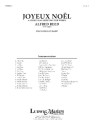 Joyeux Noel (c/b score) Scores