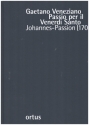 Passio per il Venerdi Santo (Johannes-Passion (1702) fr Soli, gem Chor, 2 Violinen, Viola und basso continuo Partitur (Hardcover)